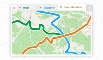 Affichage multi-parcours