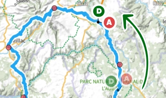 Définir un nouveau point de départ